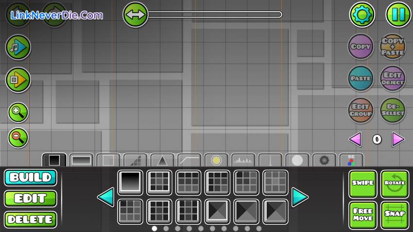 Hình ảnh trong game Geometry Dash (screenshot)