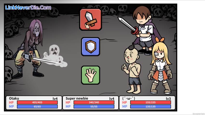 Hình ảnh trong game Otaku's Adventure (screenshot)