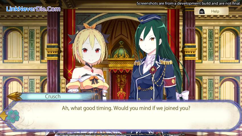 Hình ảnh trong game Re:ZERO - The Prophecy of the Throne (screenshot) Hình ảnh trong game Re:ZERO - The Prophecy of the Throne (screenshot)