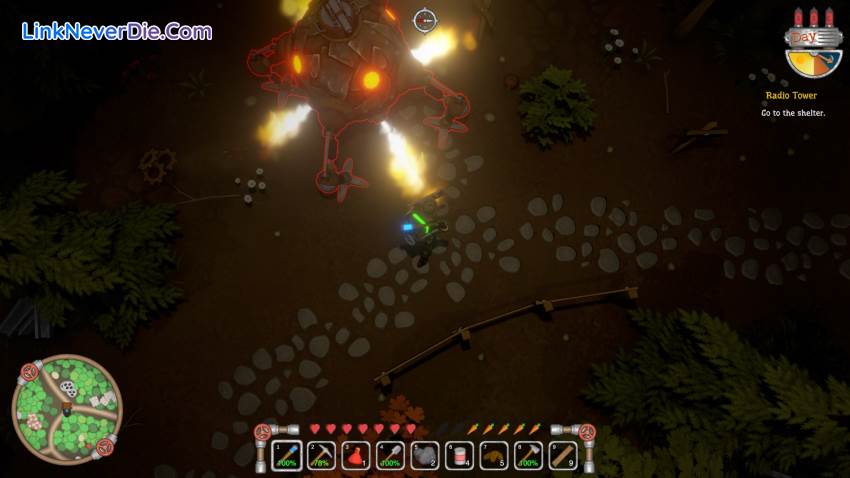 Hình ảnh trong game Scrapnaut (screenshot)