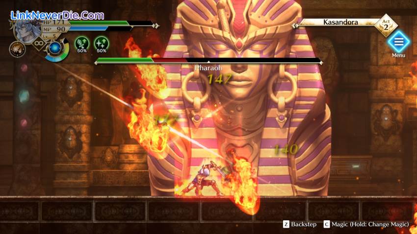 Hình ảnh trong game Actraiser Renaissance (screenshot) Hình ảnh trong game Actraiser Renaissance (screenshot)