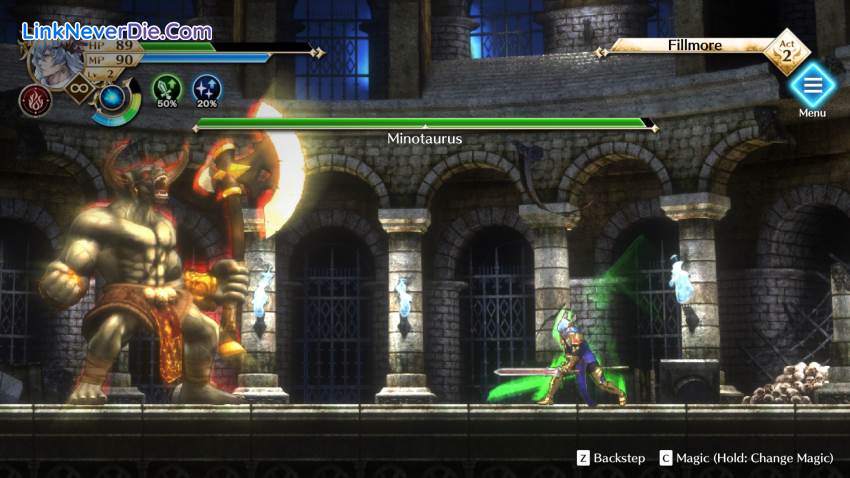 Hình ảnh trong game Actraiser Renaissance (screenshot) Hình ảnh trong game Actraiser Renaissance (screenshot)