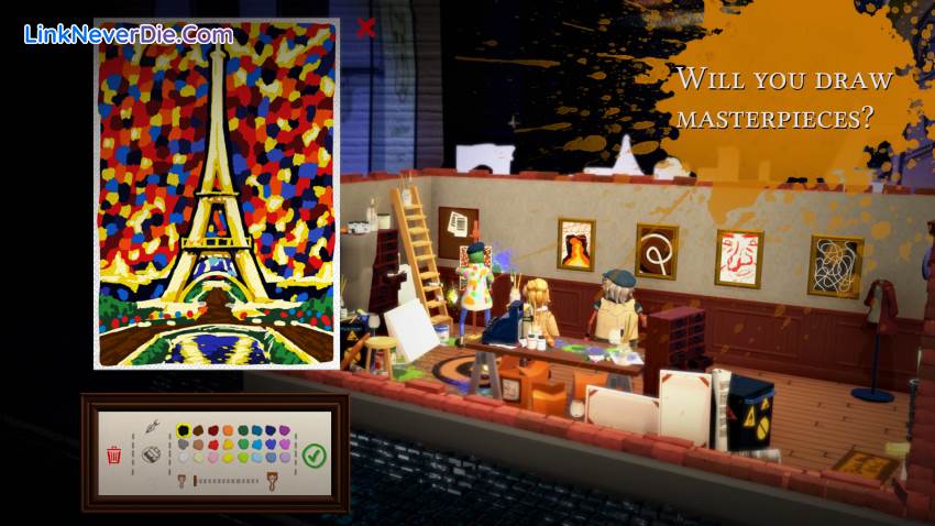 Hình ảnh trong game Passpartout: The Starving Artist (screenshot)