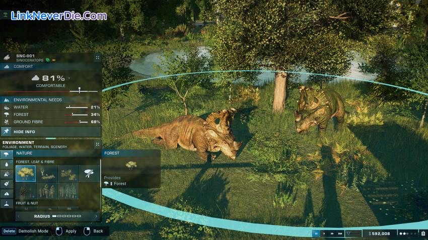 Hình ảnh trong game Jurassic World Evolution 2 (screenshot) Hình ảnh trong game Jurassic World Evolution 2 (screenshot)