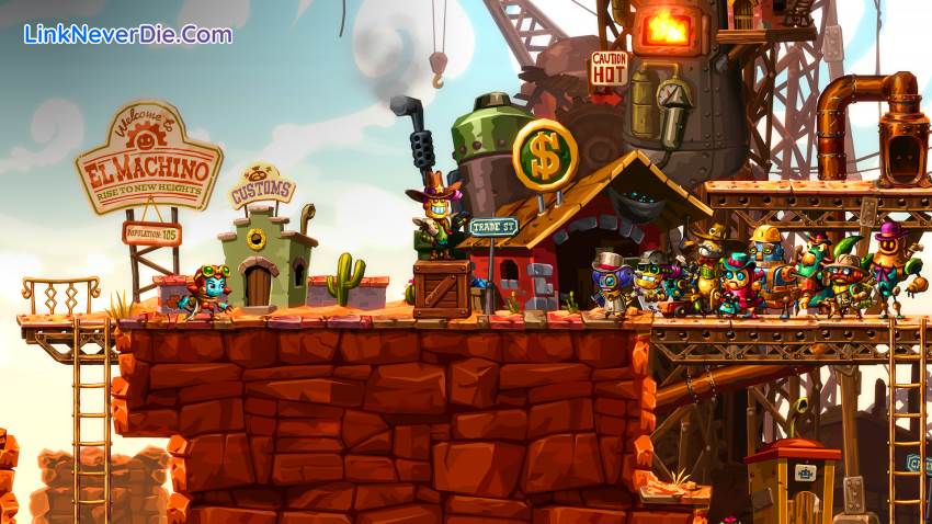 Hình ảnh trong game SteamWorld Dig 2 (screenshot)