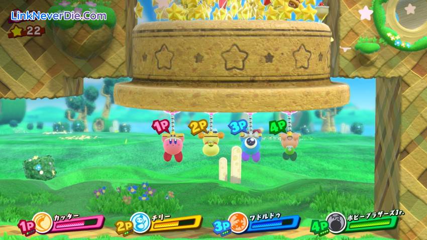 Hình ảnh trong game Kirby Star Allies (screenshot)