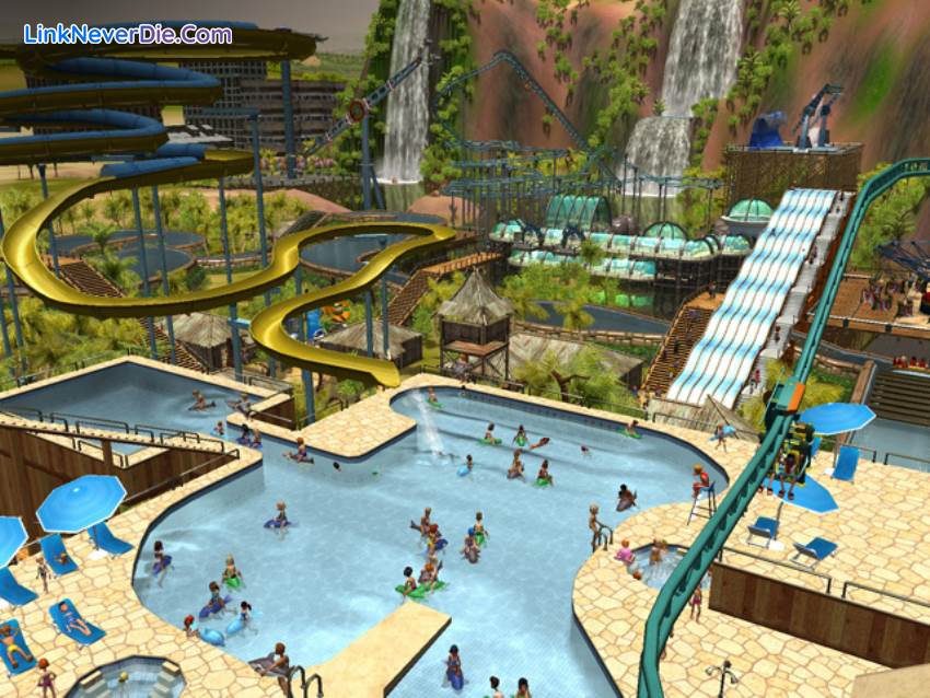 Hình ảnh trong game RollerCoaster Tycoon 3 (screenshot)