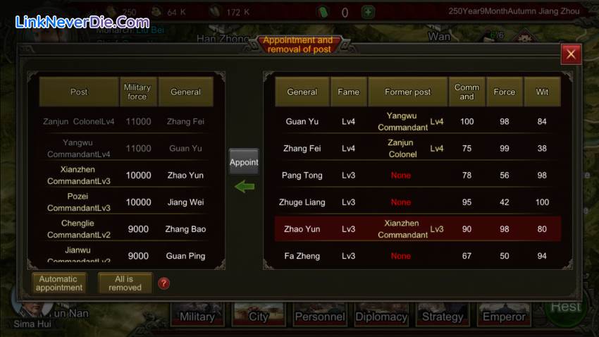 Hình ảnh trong game Rise Of Three Kingdoms (screenshot) Hình ảnh trong game Rise Of Three Kingdoms (screenshot)