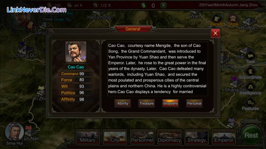Hình ảnh trong game Rise Of Three Kingdoms (screenshot) Hình ảnh trong game Rise Of Three Kingdoms (screenshot)