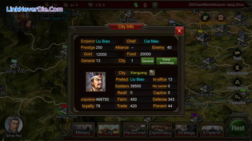 Hình ảnh trong game Rise Of Three Kingdoms (screenshot) Hình ảnh trong game Rise Of Three Kingdoms (screenshot)