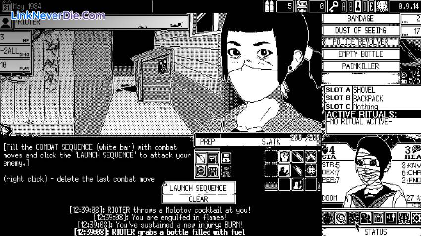 Hình ảnh trong game WORLD OF HORROR (screenshot) Hình ảnh trong game WORLD OF HORROR (screenshot)