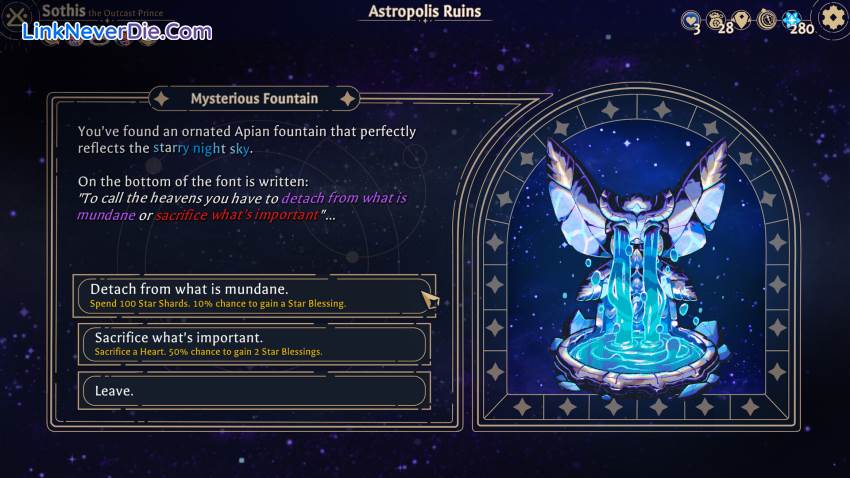 Hình ảnh trong game Astrea: Six-Sided Oracles (screenshot)