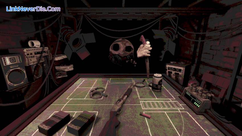 Hình ảnh trong game Buckshot Roulette (screenshot) Hình ảnh trong game Buckshot Roulette (screenshot)