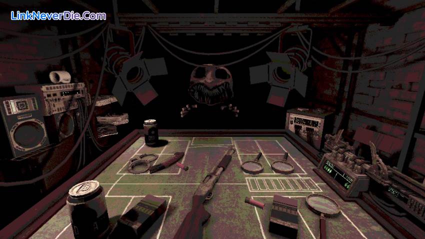 Hình ảnh trong game Buckshot Roulette (screenshot) Hình ảnh trong game Buckshot Roulette (screenshot)