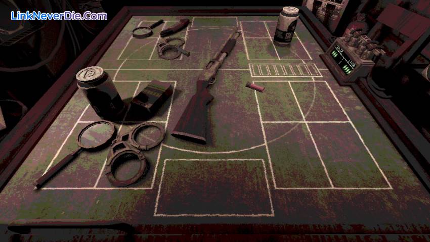 Hình ảnh trong game Buckshot Roulette (screenshot) Hình ảnh trong game Buckshot Roulette (screenshot)