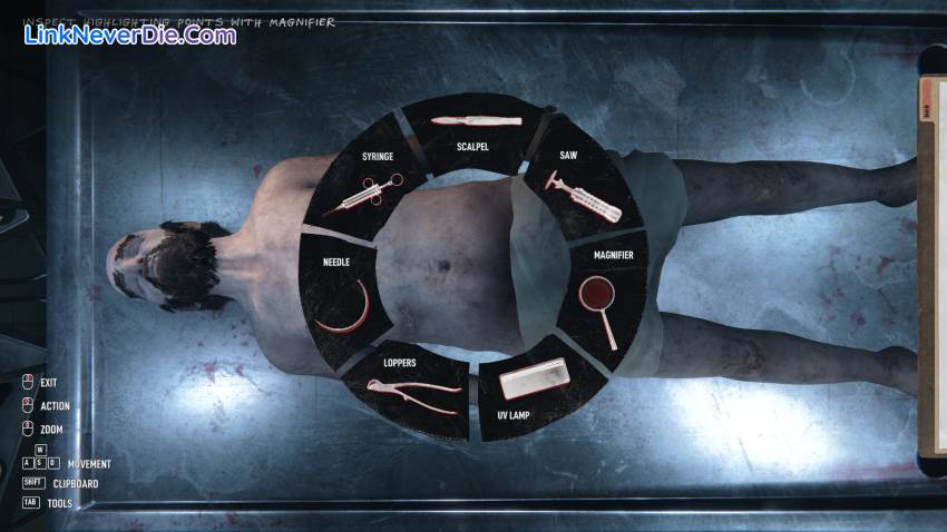 Hình ảnh trong game Autopsy Simulator (screenshot) Hình ảnh trong game Autopsy Simulator (screenshot)