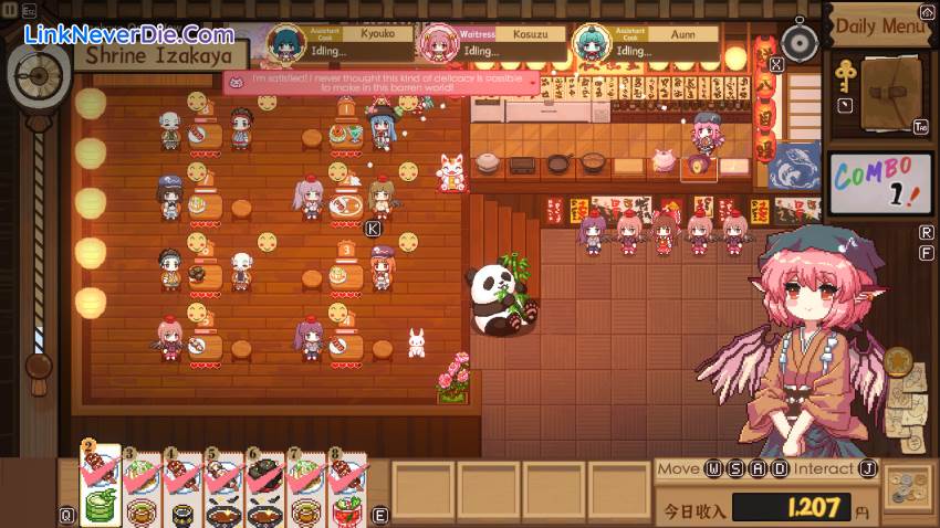 Hình ảnh trong game Touhou Mystia's Izakaya (screenshot)