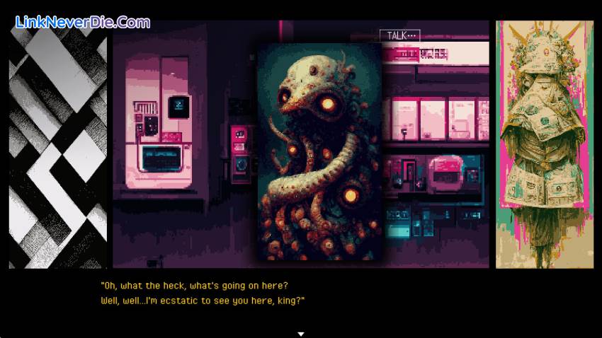 Hình ảnh trong game It was a human (screenshot)