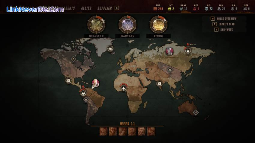 Hình ảnh trong game The Lamplighters League (screenshot)