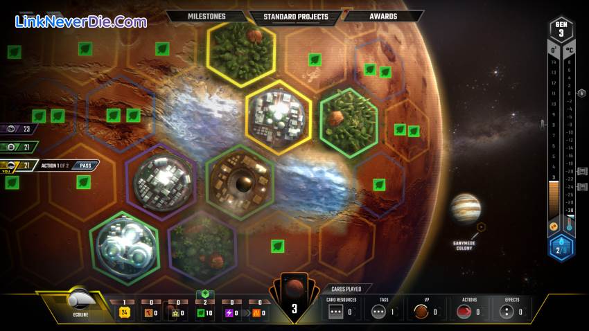Hình ảnh trong game Terraforming Mars (screenshot) Hình ảnh trong game Terraforming Mars (screenshot)