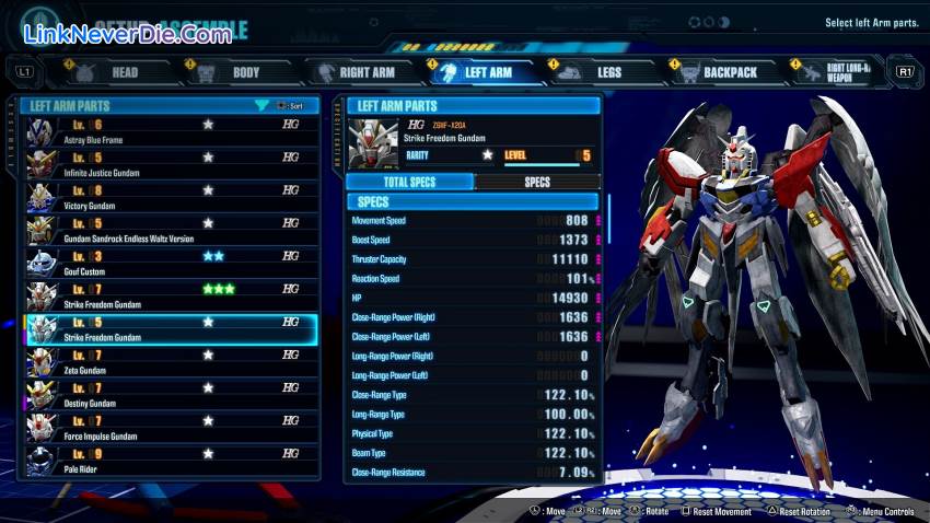 Hình ảnh trong game GUNDAM BREAKER 4 (screenshot)