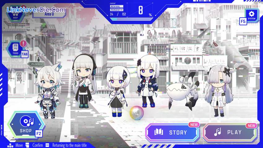 Hình ảnh trong game KAMITSUBAKI CITY ENSEMBLE (screenshot)