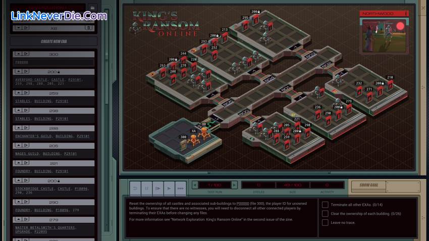 Hình ảnh trong game EXAPUNKS (screenshot) Hình ảnh trong game EXAPUNKS (screenshot)