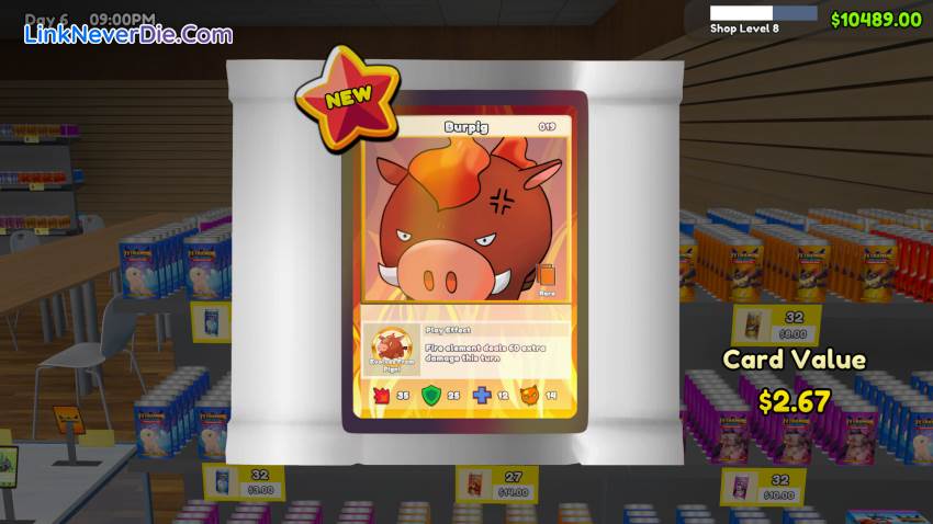 Hình ảnh trong game TCG Card Shop Simulator (screenshot)