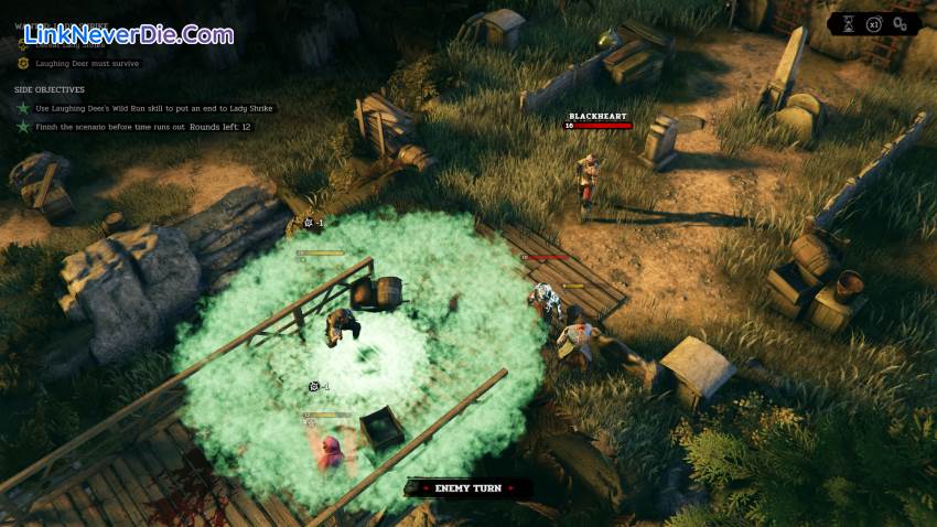 Hình ảnh trong game Hard West 2 (screenshot)