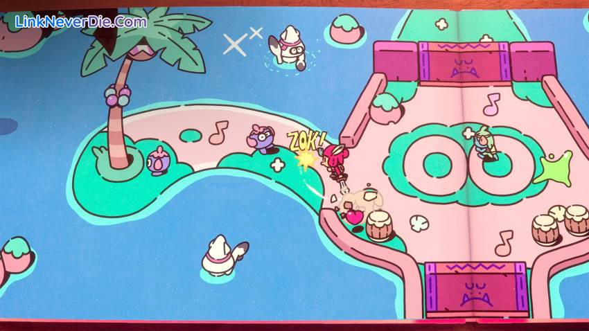 Hình ảnh trong game The Plucky Squire (screenshot) Hình ảnh trong game The Plucky Squire (screenshot)