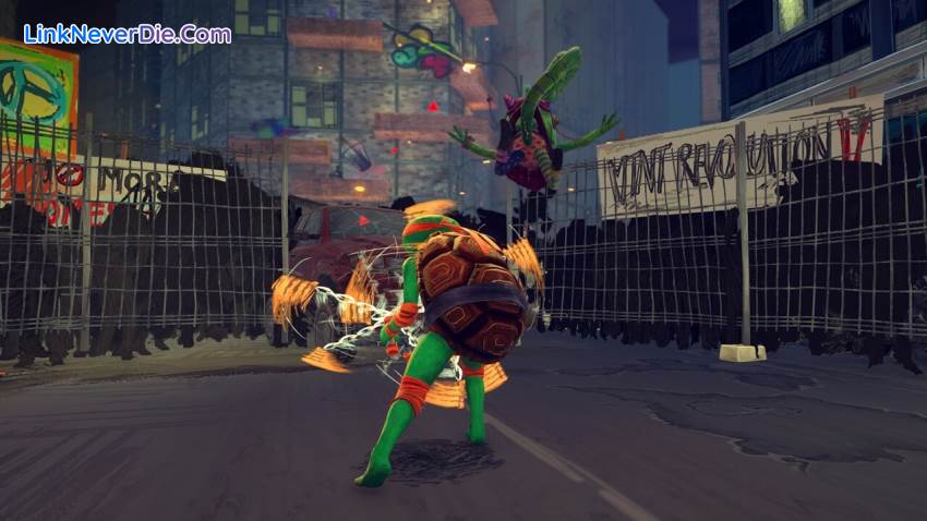 Hình ảnh trong game Teenage Mutant Ninja Turtles: Mutants Unleashed (screenshot)