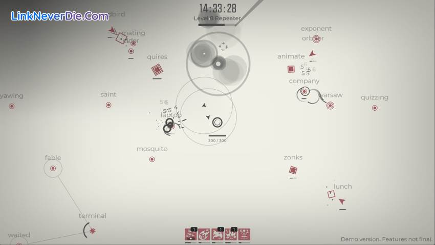 Hình ảnh trong game Glyphica: Typing Survival (screenshot)