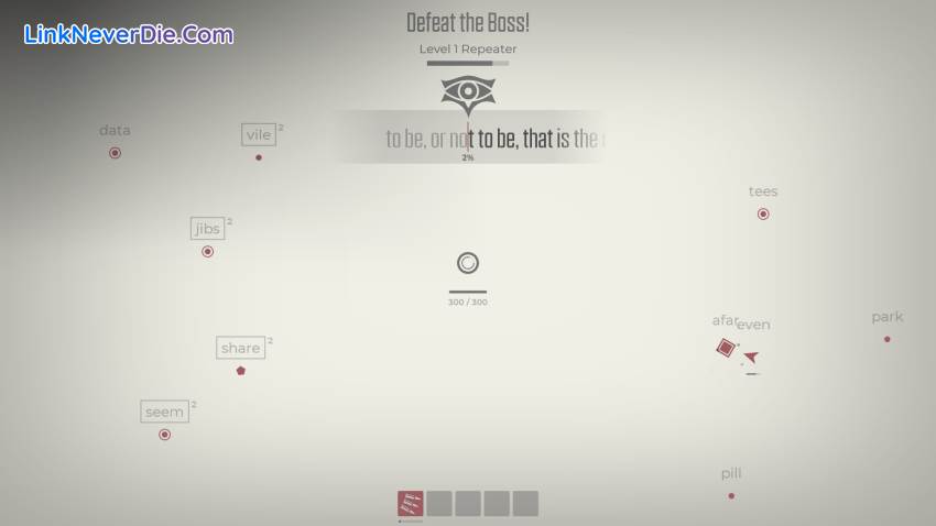 Hình ảnh trong game Glyphica: Typing Survival (screenshot)