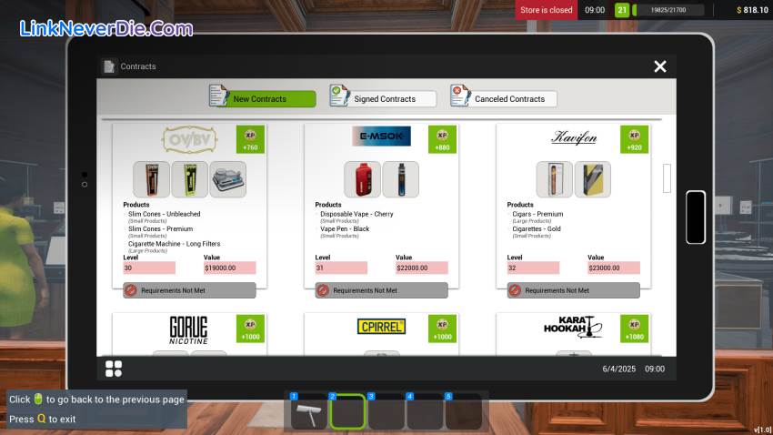 Hình ảnh trong game Tobacco Shop Simulator (screenshot) Hình ảnh trong game Tobacco Shop Simulator (screenshot)