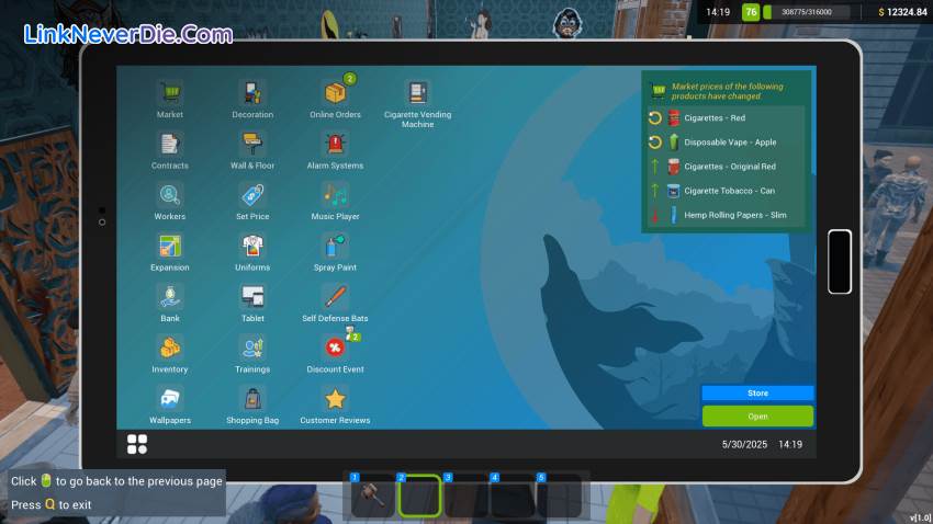 Hình ảnh trong game Tobacco Shop Simulator (screenshot) Hình ảnh trong game Tobacco Shop Simulator (screenshot)