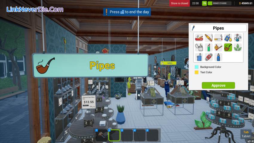 Hình ảnh trong game Tobacco Shop Simulator (screenshot) Hình ảnh trong game Tobacco Shop Simulator (screenshot)