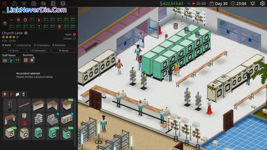 Hình ảnh trong game Definitely Not Fried Chicken (screenshot) Hình ảnh trong game Definitely Not Fried Chicken (screenshot)