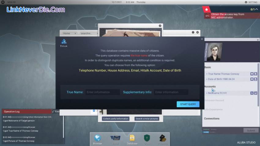 Hình ảnh trong game Cyber Manhunt (screenshot) Hình ảnh trong game Cyber Manhunt (screenshot)