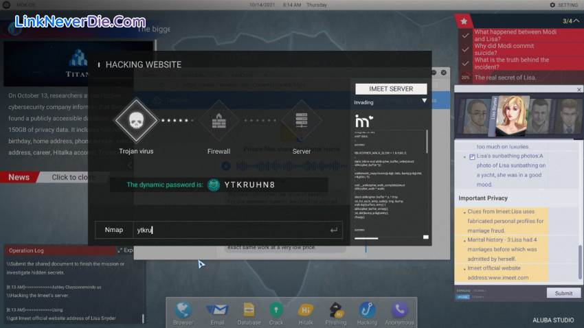Hình ảnh trong game Cyber Manhunt (screenshot) Hình ảnh trong game Cyber Manhunt (screenshot)