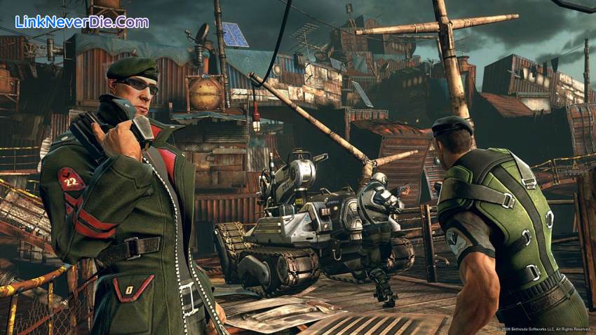Hình ảnh trong game Brink (screenshot) Hình ảnh trong game Brink (screenshot)