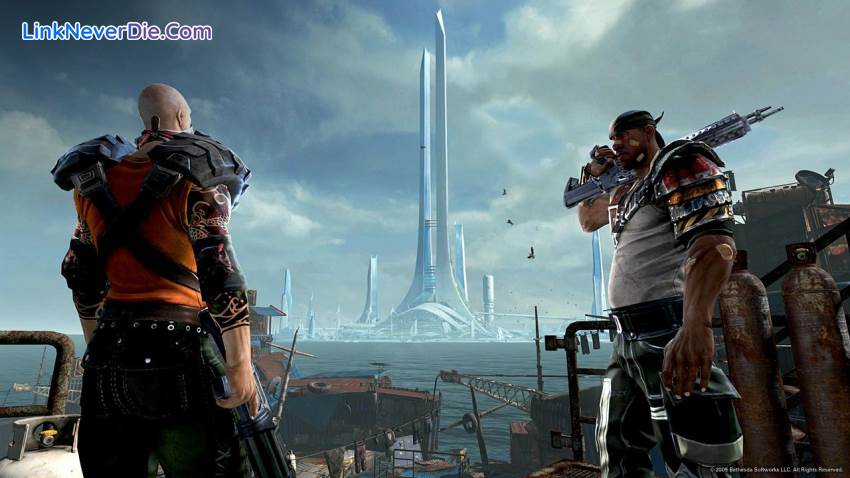 Hình ảnh trong game Brink (screenshot) Hình ảnh trong game Brink (screenshot)