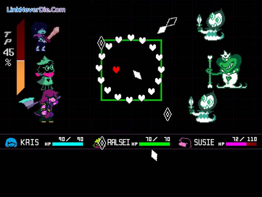 Hình ảnh trong game DELTARUNE (screenshot) Hình ảnh trong game DELTARUNE (screenshot)