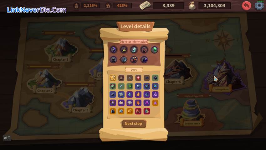 Hình ảnh trong game Coin Push RPG (screenshot)