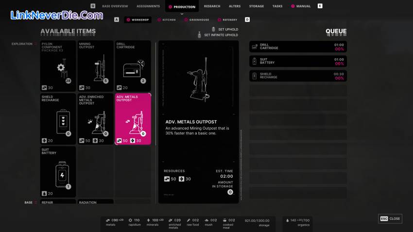 Hình ảnh trong game The Alters (screenshot) Hình ảnh trong game The Alters (screenshot)