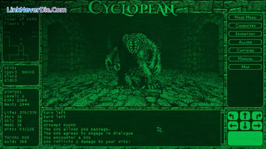 Hình ảnh trong game Cyclopean: The Great Abyss (screenshot) Hình ảnh trong game Cyclopean: The Great Abyss (screenshot)