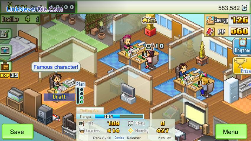 Hình ảnh trong game The Manga Works (screenshot) Hình ảnh trong game The Manga Works (screenshot)