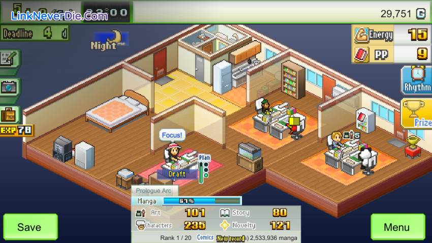 Hình ảnh trong game The Manga Works (screenshot) Hình ảnh trong game The Manga Works (screenshot)