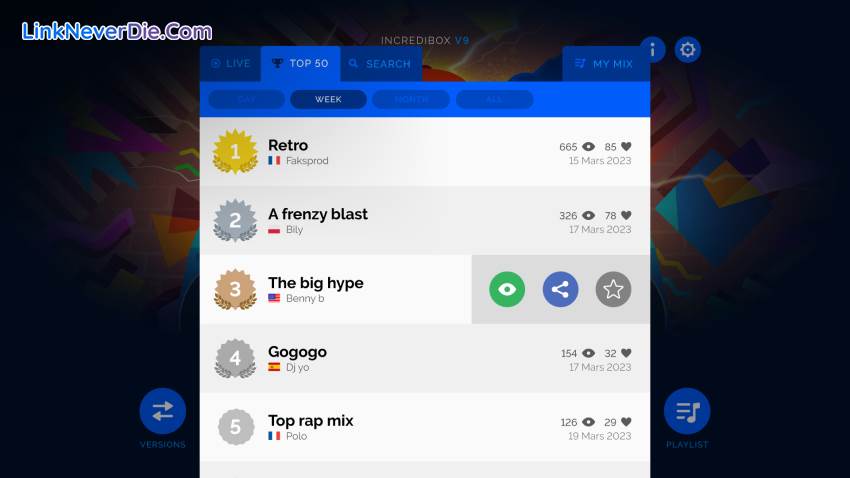 Hình ảnh trong game Incredibox (screenshot) Hình ảnh trong game Incredibox (screenshot)