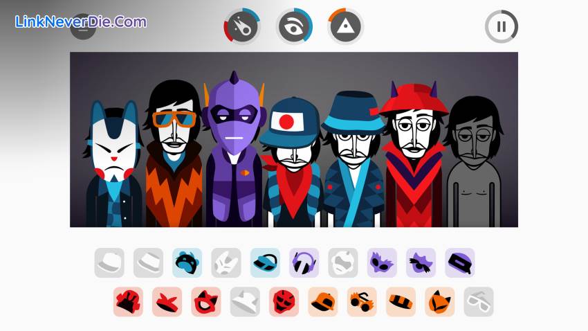 Hình ảnh trong game Incredibox (screenshot) Hình ảnh trong game Incredibox (screenshot)