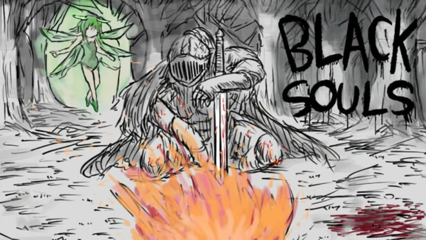 BLACK SOULS cover BLACK SOULS cover